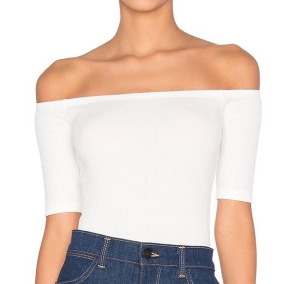 Revolve NEW Capulet Off-The-Shoulder Bodysuit Size S - Picture 10 of 10